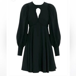 Zimmerman Black Keyhole Dress